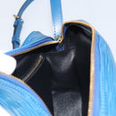 LOUIS VUITTON Epi Jeune Fille MM Shoulder Bag Toledo Blue M52155 LV Auth 164582-18