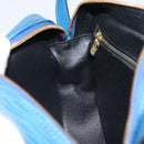 LOUIS VUITTON Epi Jeune Fille MM Shoulder Bag Toledo Blue M52155 LV Auth 164582-19