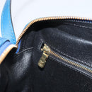 LOUIS VUITTON Epi Jeune Fille MM Shoulder Bag Toledo Blue M52155 LV Auth 164582-20