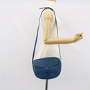 LOUIS VUITTON Epi Jeune Fille MM Shoulder Bag Toledo Blue M52155 LV Auth 164582-24