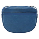 LOUIS VUITTON Epi Jeune Fille MM Shoulder Bag Toledo Blue M52155 LV Auth 164582-3