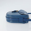 LOUIS VUITTON Epi Jeune Fille MM Shoulder Bag Toledo Blue M52155 LV Auth 164582-4