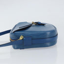 LOUIS VUITTON Epi Jeune Fille MM Shoulder Bag Toledo Blue M52155 LV Auth 164582-5