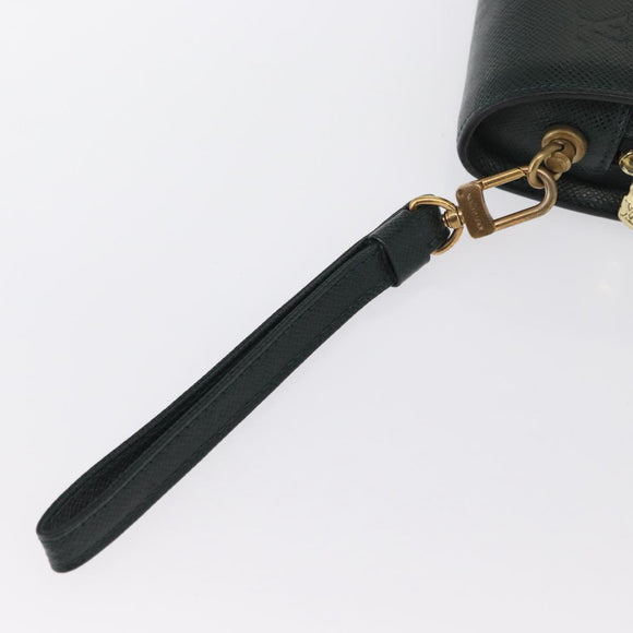 LOUIS VUITTON Taiga Baikal Clutch Bag Epicea M30184 LV Auth 164586