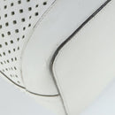LOUIS VUITTON Perfo Flore Noe Shoulder Bag White LV Auth 164588V-9