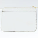 LOUIS VUITTON Perfo Flore Noe Shoulder Bag White LV Auth 164588V-20