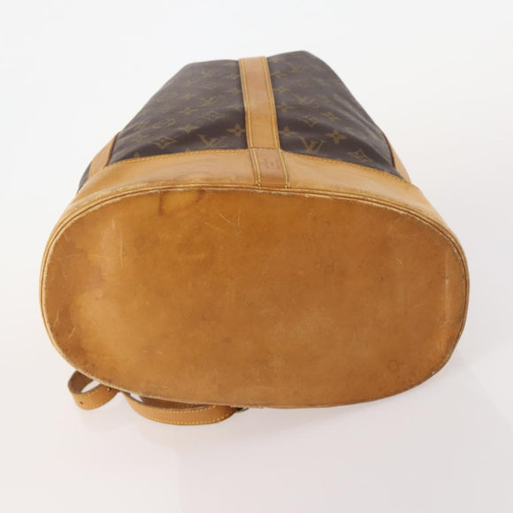 LOUIS VUITTON Monogram Randonnee GM Shoulder Bag M42244 LV Auth 164592