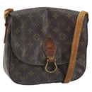 LOUIS VUITTON Monogram Saint Cloud GM Shoulder Bag M51242 LV Auth 164599-1