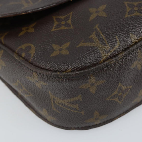 LOUIS VUITTON Monogram Saint Cloud GM Shoulder Bag M51242 LV Auth 164599