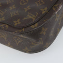 LOUIS VUITTON Monogram Saint Cloud GM Shoulder Bag M51242 LV Auth 164599-18