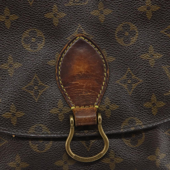 LOUIS VUITTON Monogram Saint Cloud GM Shoulder Bag M51242 LV Auth 164599
