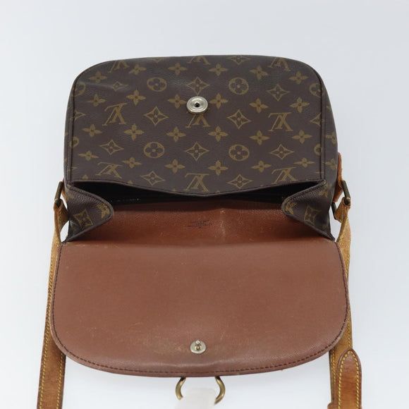 LOUIS VUITTON Monogram Saint Cloud GM Shoulder Bag M51242 LV Auth 164599
