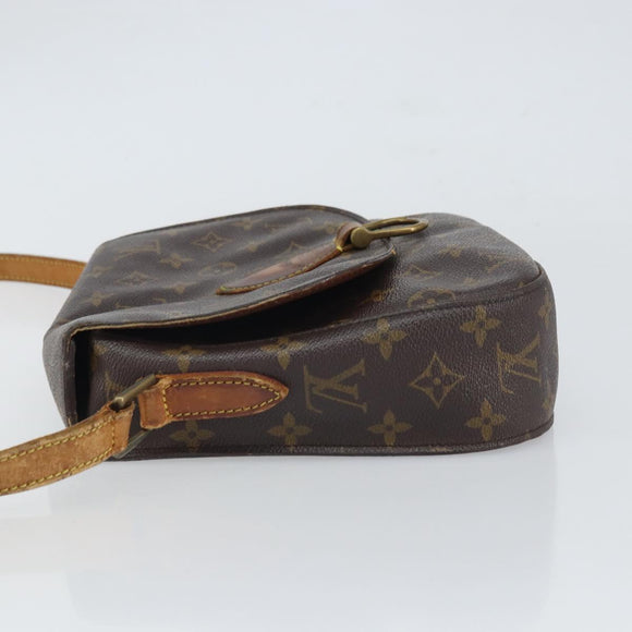 LOUIS VUITTON Monogram Saint Cloud GM Shoulder Bag M51242 LV Auth 164599