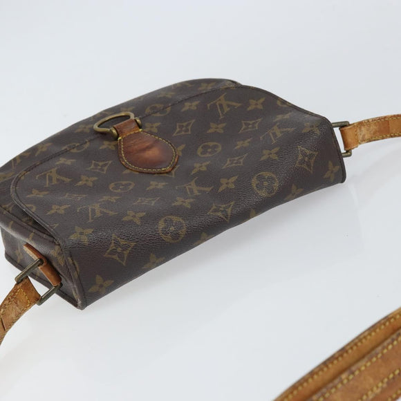 LOUIS VUITTON Monogram Saint Cloud GM Shoulder Bag M51242 LV Auth 164599