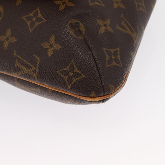 LOUIS VUITTON Monogram Musette Schultertasche M51256 LV Auth 164605
