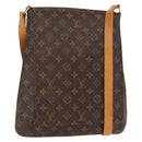 LOUIS VUITTON Monogram Musette Schultertasche M51256 LV Auth 164605-1