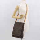 LOUIS VUITTON Monogram Musette Schultertasche M51256 LV Auth 164605-21