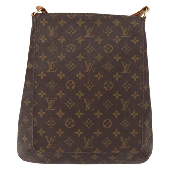 LOUIS VUITTON Monogram Musette Schultertasche M51256 LV Auth 164605