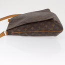 LOUIS VUITTON Monogram Musette Schultertasche M51256 LV Auth 164605-4