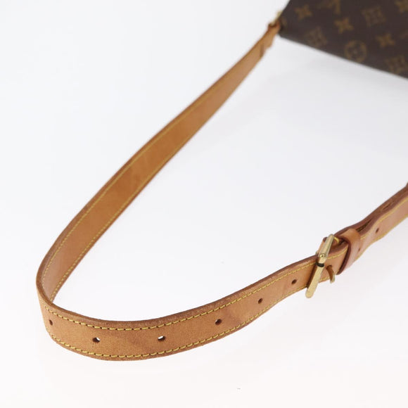 LOUIS VUITTON Monogram Musette Schultertasche M51256 LV Auth 164605