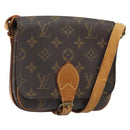 LOUIS VUITTON Monogram Cartouchiere PM Shoulder Bag M51254 LV Auth 164610-1