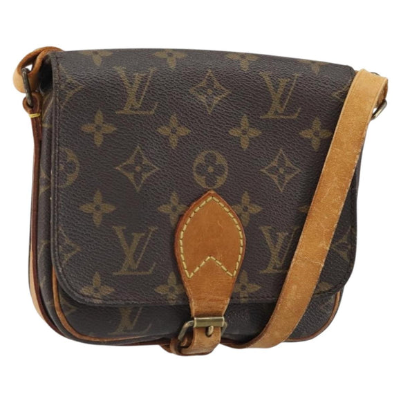 LOUIS VUITTON Monogram Cartouchiere PM Shoulder Bag M51254 LV Auth 164610