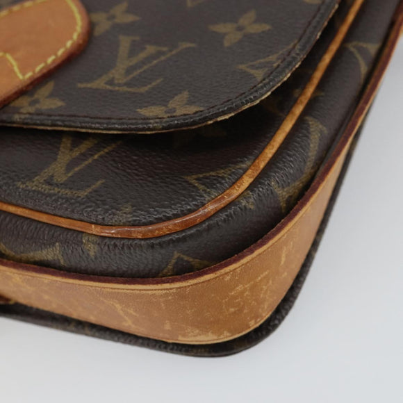 LOUIS VUITTON Monogram Cartouchiere PM Shoulder Bag M51254 LV Auth 164610