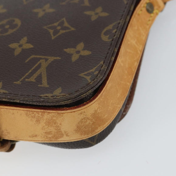 LOUIS VUITTON Monogram Cartouchiere PM Shoulder Bag M51254 LV Auth 164610