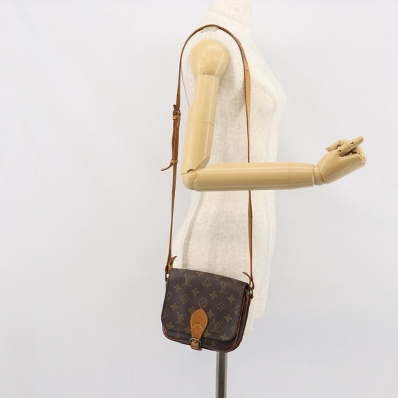 LOUIS VUITTON Monogram Cartouchiere PM Shoulder Bag M51254 LV Auth 164610