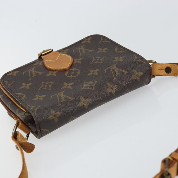 LOUIS VUITTON Monogram Cartouchiere PM Shoulder Bag M51254 LV Auth 164610