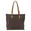 LOUIS VUITTON Monogram Cabas Mezzo Tote Bag M51151 LV Auth 164611-2