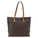 LOUIS VUITTON Monogram Cabas Mezzo Tote Bag M51151 LV Auth 164611-3