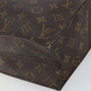 LOUIS VUITTON Monogram Sac Plat Handtasche M51140 LV Auth 164613-9