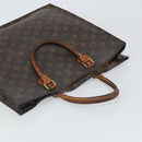 LOUIS VUITTON Monogram Sac Plat Handtasche M51140 LV Auth 164613-6