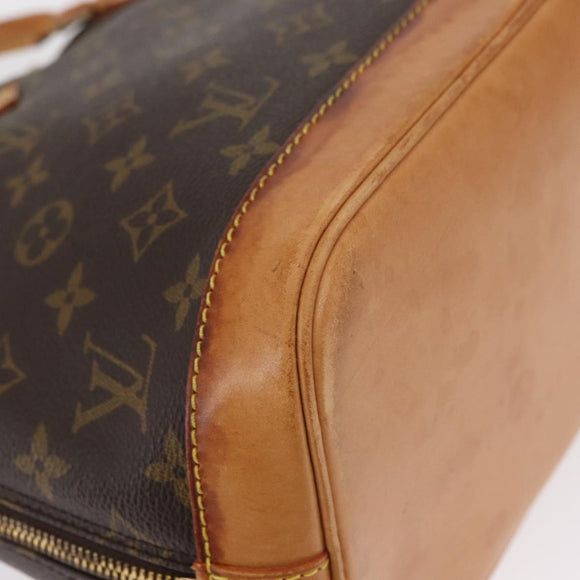 LOUIS VUITTON Monogram Alma Hand Bag M51130 LV Auth 164621