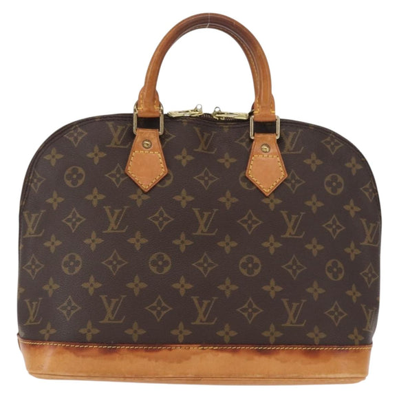 LOUIS VUITTON Monogram Alma Hand Bag M51130 LV Auth 164621