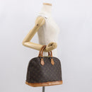 LOUIS VUITTON Monogram Alma Hand Bag M51130 LV Auth 164621-21