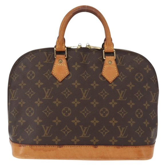 LOUIS VUITTON Monogram Alma Hand Bag M51130 LV Auth 164621