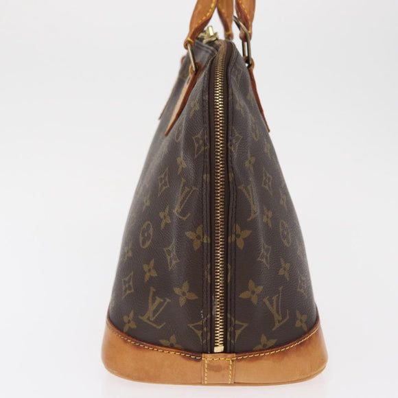 LOUIS VUITTON Monogram Alma Hand Bag M51130 LV Auth 164621