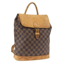 LOUIS VUITTON Damier Ebene Arlucan Backpack N99038 LV Auth 164628-1