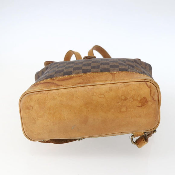 LOUIS VUITTON Damier Ebene Arlucan Backpack N99038 LV Auth 164628
