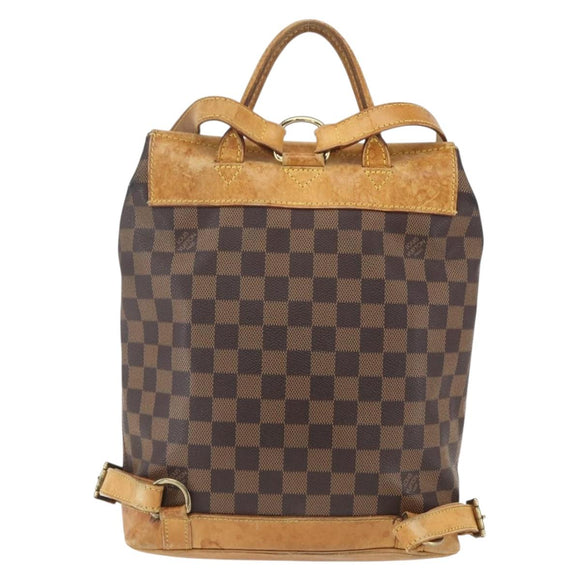 LOUIS VUITTON Damier Ebene Arlucan Backpack N99038 LV Auth 164628