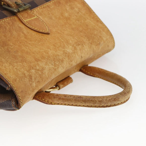 LOUIS VUITTON Damier Ebene Arlucan Backpack N99038 LV Auth 164628