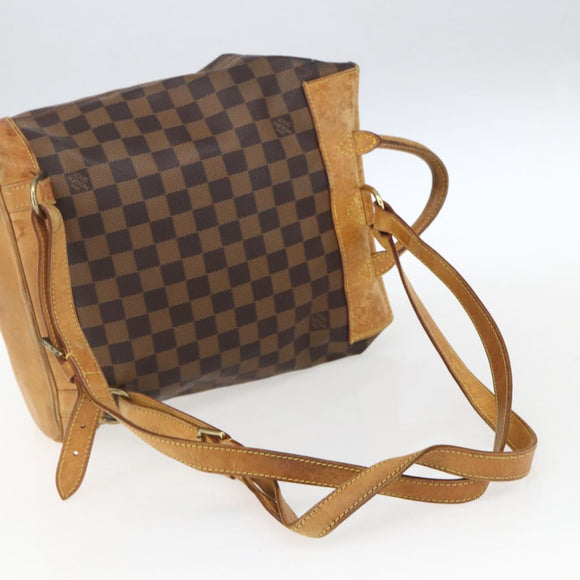 LOUIS VUITTON Damier Ebene Arlucan Backpack N99038 LV Auth 164628