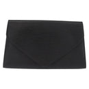 LOUIS VUITTON Epi Art Deco Clutch Bag Black M52632 LV Auth 164629-2