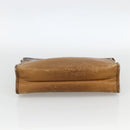 CARTIER Shoulder Bag Leather 2 Set Bordeaux Beige Auth 164635-13