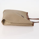 CELINE Macadam Canvas Tote Bag PVC Leather 2 Set Brown Beige Auth 164637-4