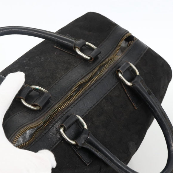 CELINE C Sulky Shoulder Bag 2 Set Black Beige Auth 164638