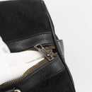 CELINE C Sulky Shoulder Bag 2 Set Black Beige Auth 164638-12