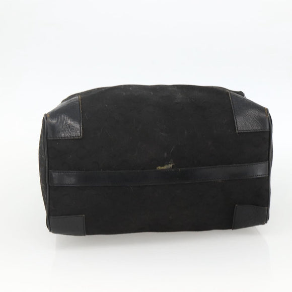 CELINE C Sulky Shoulder Bag 2 Set Black Beige Auth 164638